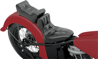 Le Pera Signature II 2-Piece Seat for Harley Rigid Frames L-574
