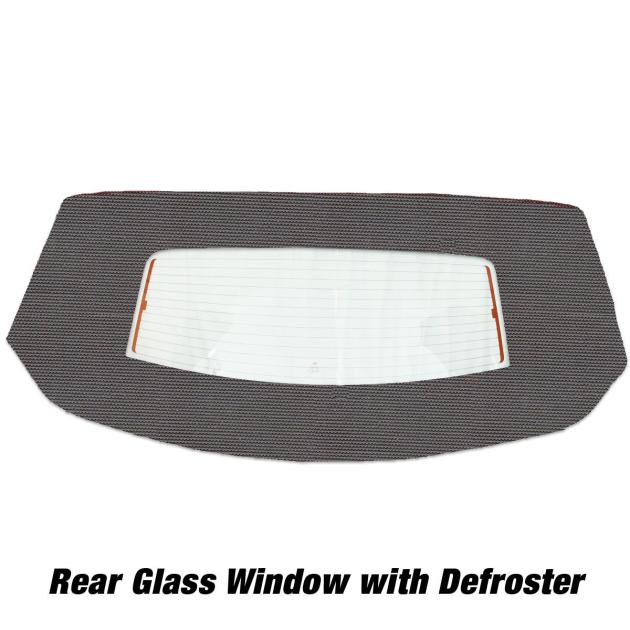 Kee Auto Top HG0351DF04SDX Convertible Rear Window - Vinyl, Direct Fit