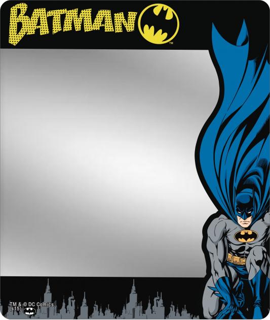 Locker Mirror - BATMAN Crouching Pose/Skyline