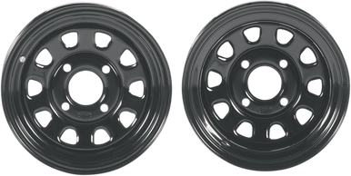 ITP Delta Steel Wheel - Front/Rear - Black - 12x7 - 4/137 - 4+3 1225573014