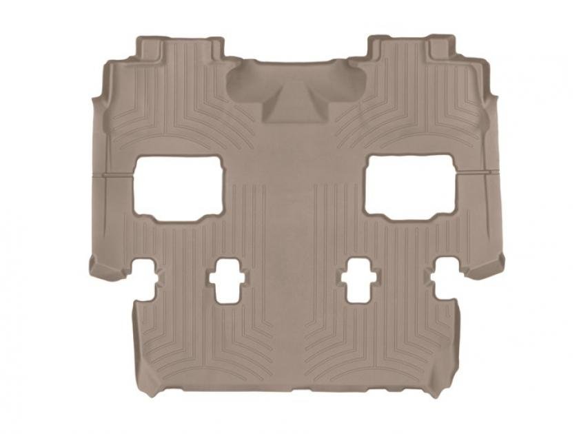 Weathertech 4510402, Floor Liner, DigitalFit (R), Molded Fit, Raised Channels With A Lower Reservoir, Tan, High-Density Tri-Extruded Material, 1 Piece