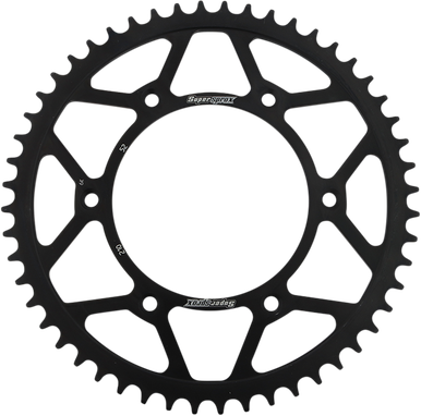 SUPERSPROX Steel Rear Sprocket - 52-Tooth RFE-210-52-BLK