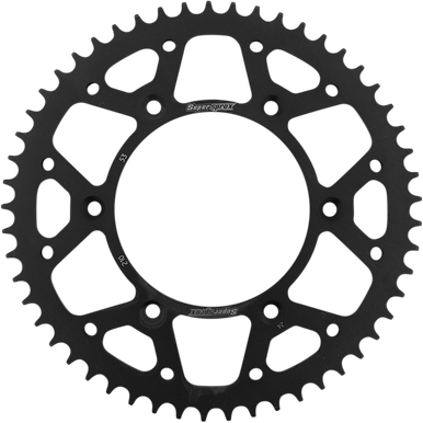 SUPERSPROX Steel Rear Sprocket - 53-Tooth RFE-210-53-BLK