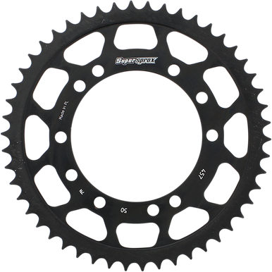 SUPERSPROX Steel Rear Sprocket - 50-Tooth RFE-457-50-BLK