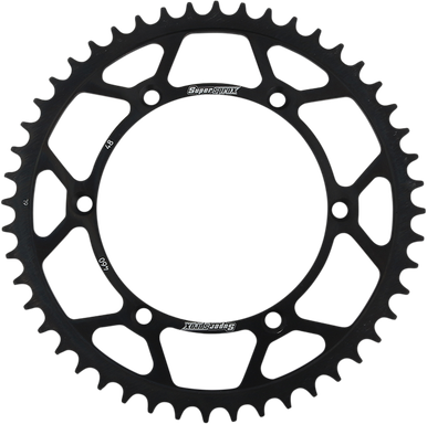 SUPERSPROX Steel Rear Sprocket - 48-Tooth RFE-460-48-BLK