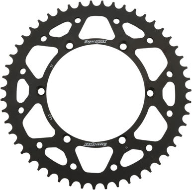 SUPERSPROX Steel Rear Sprocket - 51-Tooth RFE-460-51-BLK