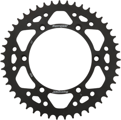 SUPERSPROX Steel Rear Sprocket - 47-Tooth RFE-808-47-BLK