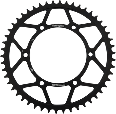 SUPERSPROX Steel Rear Sprocket - 50-Tooth RFE-808-50-BLK