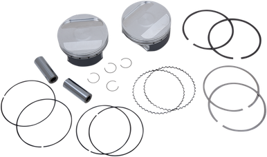 Wossner Piston Kit for Polaris 900 RZR XP 2011-2014 11.0:1 CR K8897DA-2