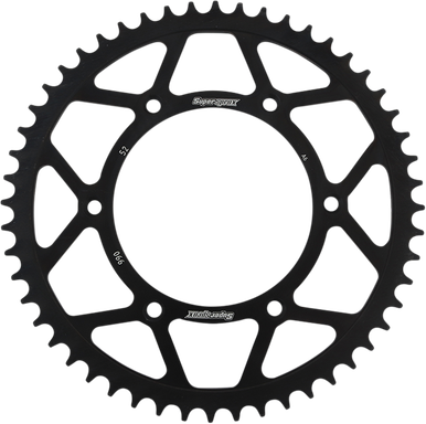 SUPERSPROX Steel Rear Sprocket - 52-Tooth RFE-990-52-BLK