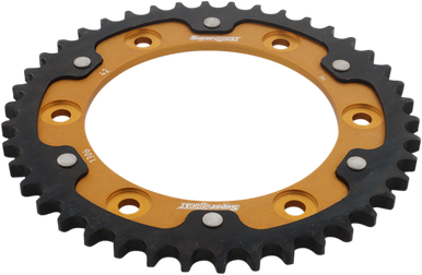 SUPERSPROX Stealth Rear Sprocket - 42-Tooth - Gold - Honda RST-1306-42-GLD