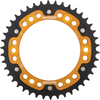 SUPERSPROX Stealth Rear Sprocket - 42-Tooth - Gold - Honda RST-1308-42-GLD