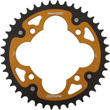 SUPERSPROX Stealth Rear Sprocket - 42-Tooth - Gold - Honda RST-1350-42-GLD