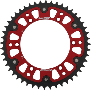 SUPERSPROX Stealth Rear Sprocket - 48-Tooth - Red - Beta RST-1512-48-RED