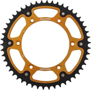 SUPERSPROX Stealth Rear Sprocket - 50-Tooth - Gold - Beta RST-1512-50-GLD
