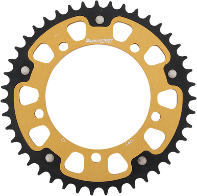 SUPERSPROX Stealth Rear Sprocket - 43 Tooth - Gold RST-1793-43-GLD