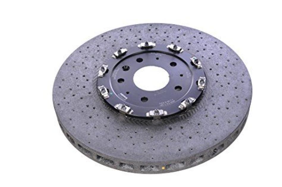 Corvette Brake Rotor, Rear; Heavy Duty Antilock Brake System (J57), 2015-2018