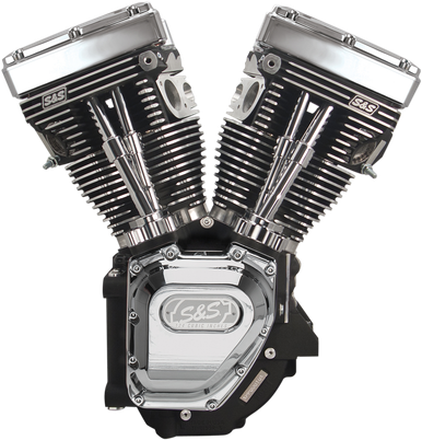 S&S CYCLE T124LC Series Long Block Engine 310-0326A