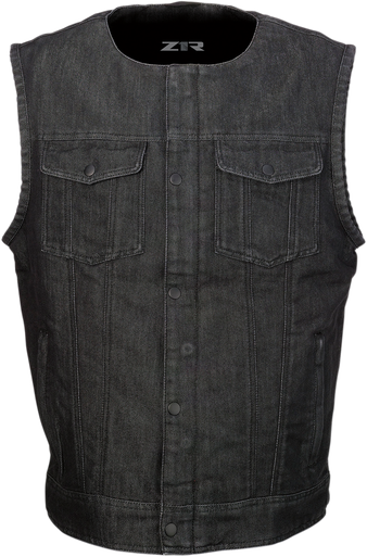 Z1R Ganja Denim Vest - Black - 2XL 2830-0508