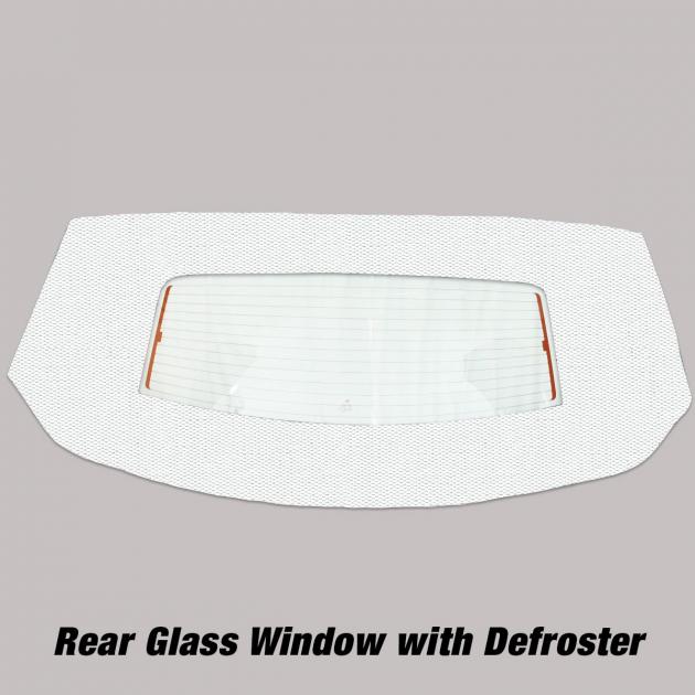 Kee Auto Top HG0351DF06SDX Convertible Rear Window - Vinyl, Direct Fit