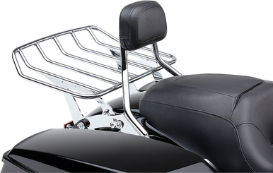 COBRA Detachable Backrest - Chrome - Short 602-2200