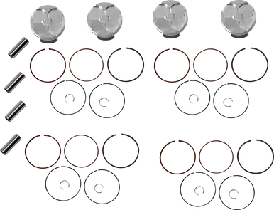 Wiseco Piston Kit Yamaha YZF-R6 2006-2018 13.4:1 Compression CK206