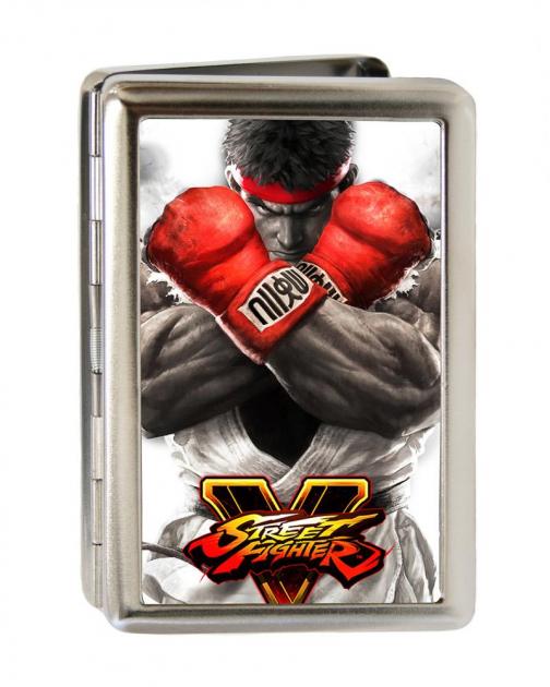 Business Card Holder - LARGE - STREET FIGHTER V Ryu Arms Crossed Pose FCG