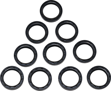 DRAG SPECIALTIES Fork Oil Seals - 39 mm - Showa Forks - 10-Pack 55-113-10