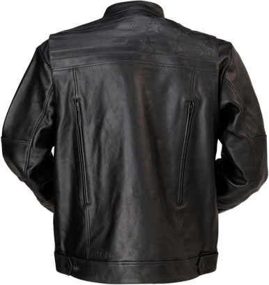 Z1R Deagle Leather Jacket - Black - 4XL 2810-3763