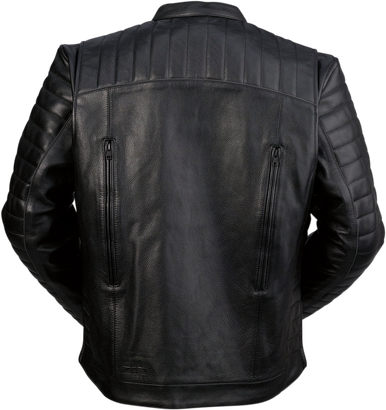 Z1R Artillery Leather Jacket - Black - Medium 2810-3774