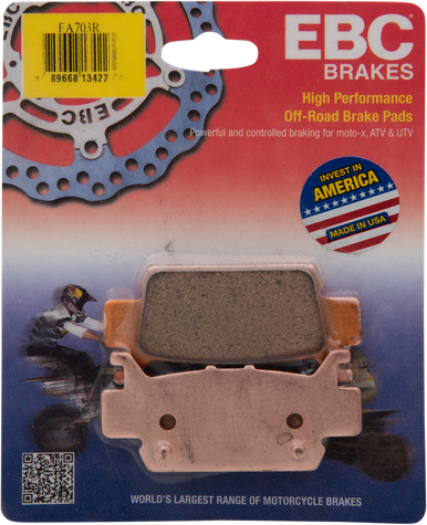 EBC Sintered Metal Brake Pads - FA703R FA703R