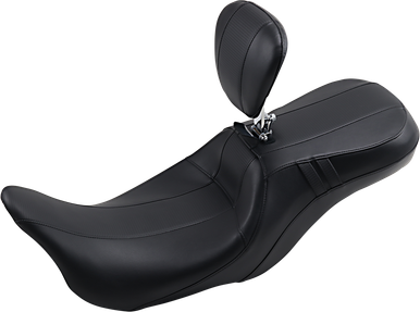 Le Pera Outcast 2-Up Seat with Backrest for 2008-2023 Harley-Davidson Touring Models LK-997BRGT3