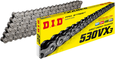 DID 530 VX3- Chain - Natural - 112 Links 530VX3X112ZB