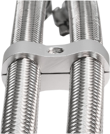 JAGG OIL COOLERS Hose Separator - Silver - 3/8" 22-JHS06-SL