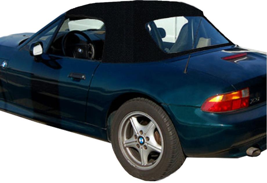 Kee Auto Top CF4054WC15TFDO Convertible Top - Black, Cloth, Direct Fit