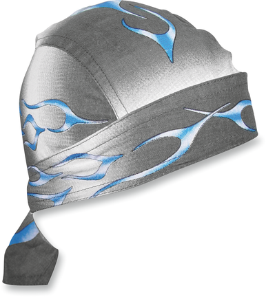 ZAN HEADGEAR Flydanna‚Â Head Wrap - Flame Blue Z354