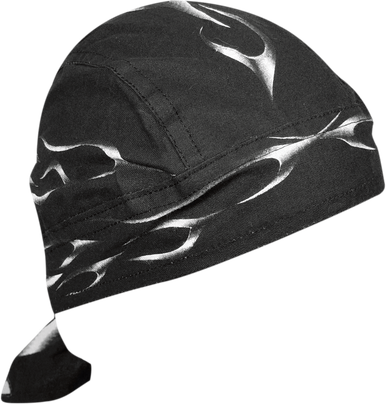 ZAN HEADGEAR Flydanna‚Â Head Wrap - Flame Black Z353