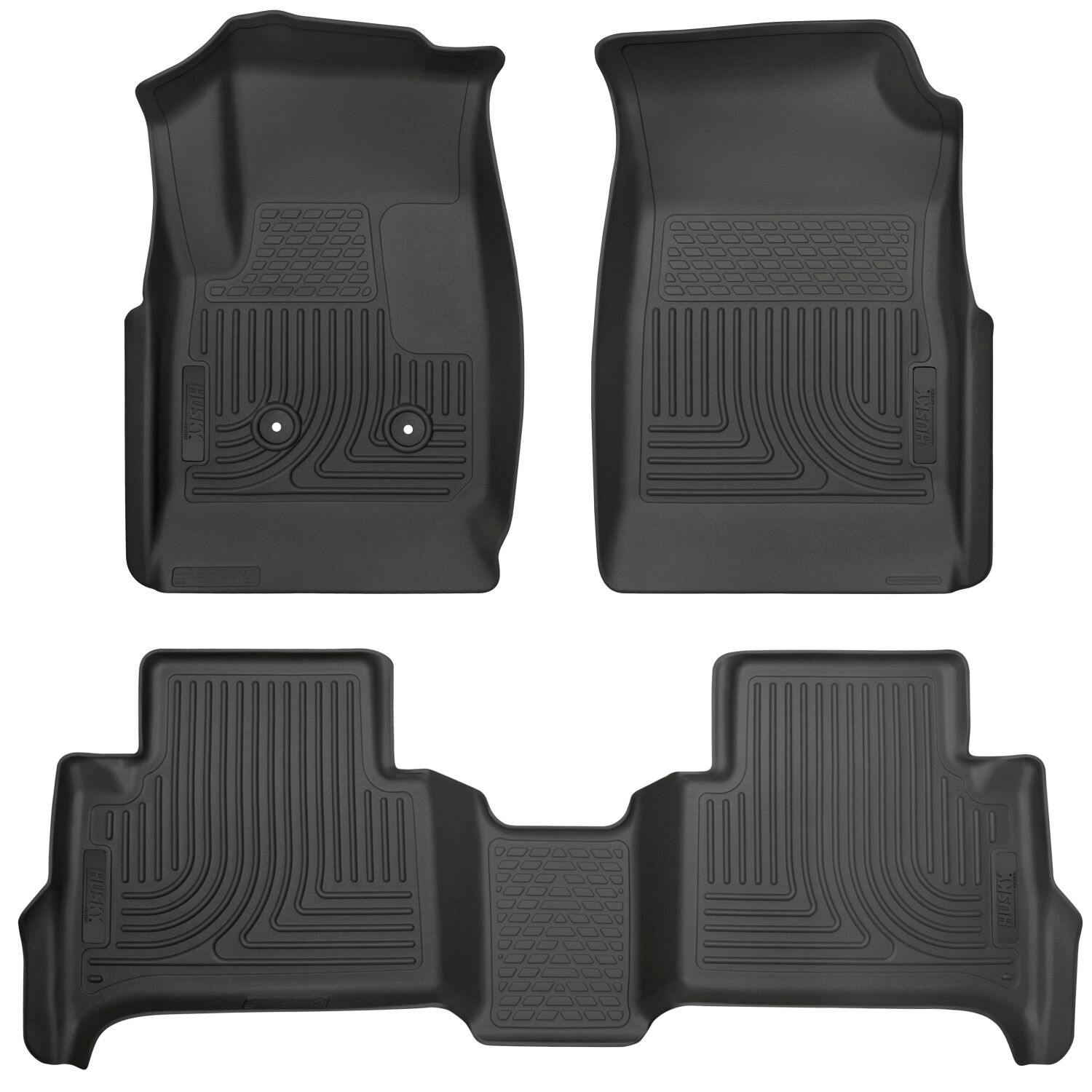 Husky Liners 93461 Weatherbeater - Front & 2nd Seat Floor Liners