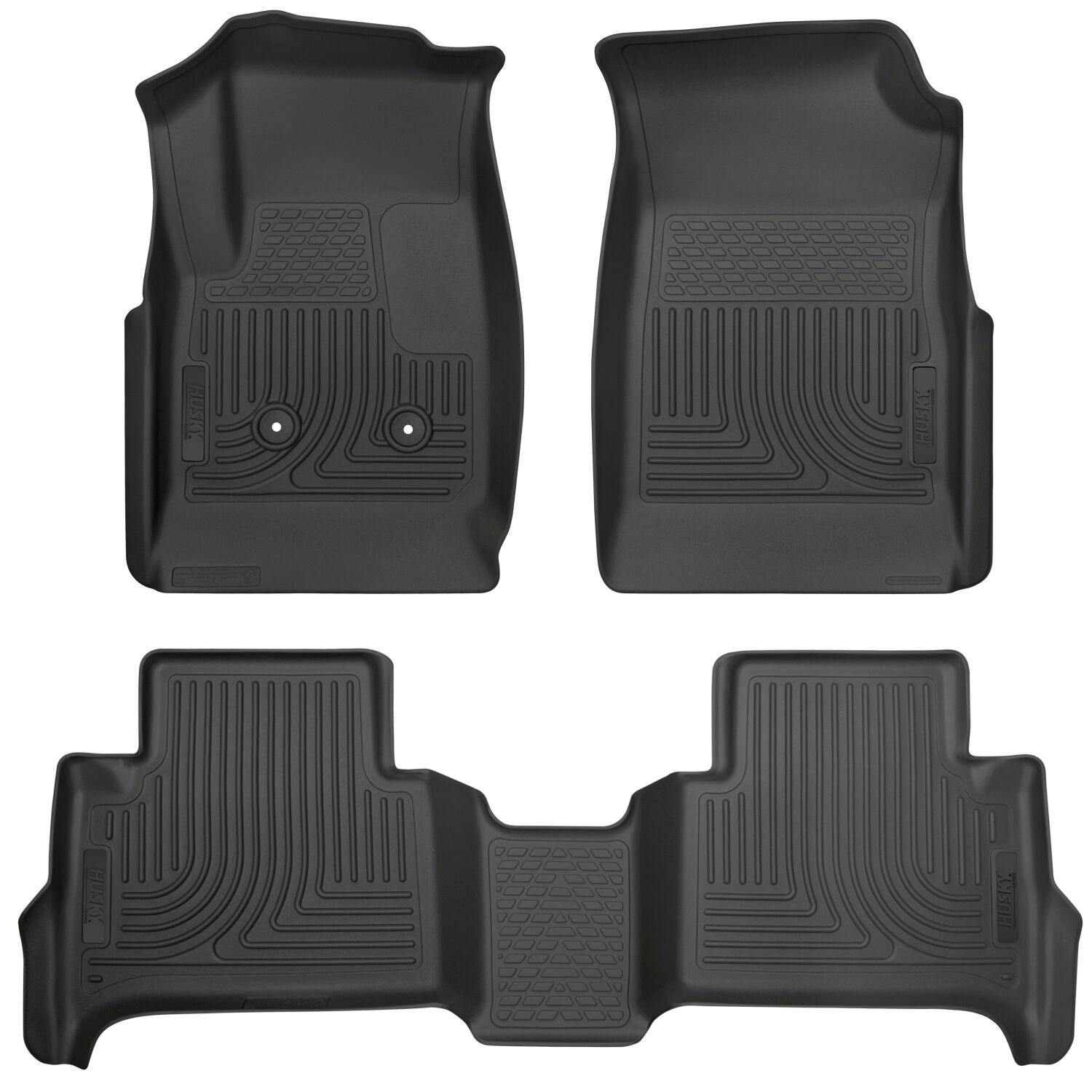 Husky Liners 93471 Weatherbeater - Front & 2nd Seat Floor Liners
