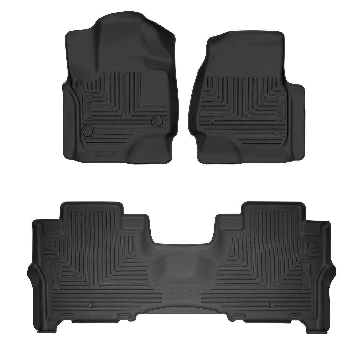 Husky Liners 93741 Weatherbeater - Front & 2nd Seat Floor Liners