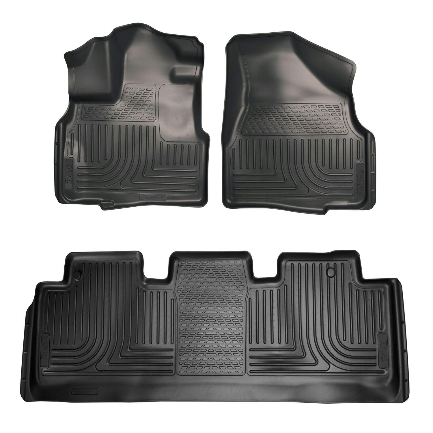 Husky Liners 93751 Weatherbeater - Front & 2nd Seat Floor Liners