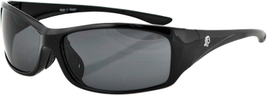 ZAN HEADGEAR South Dakota Sunglasses - Shiny Black - Smoke EZSD01