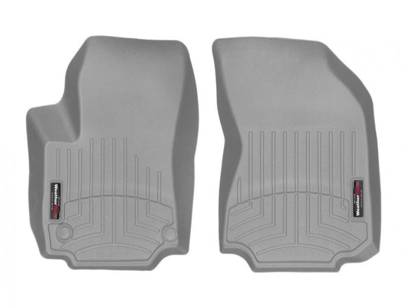 Weathertech 4612341, Floor Liner, DigitalFit (R), Molded Fit, Raised Channels With A Lower Reservoir, Gray, High-Density Tri-Extruded Material, 2 Piece