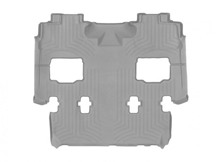 Weathertech 4610402, Floor Liner, DigitalFit (R), Molded Fit, Raised Channels With A Lower Reservoir, Gray, High-Density Tri-Extruded Material, 1 Piece