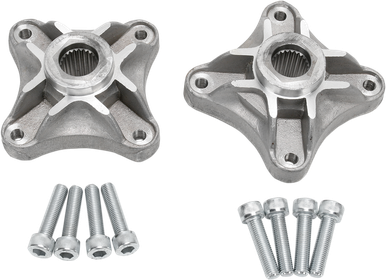 DURA BLUE Wheel Hubs - Rear - 4 x 115 mm - 24-Spline - Yamaha 20-1340