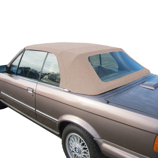 Kee Auto Top CF4049WC03SF Convertible Top - Beige, Cloth, Direct Fit