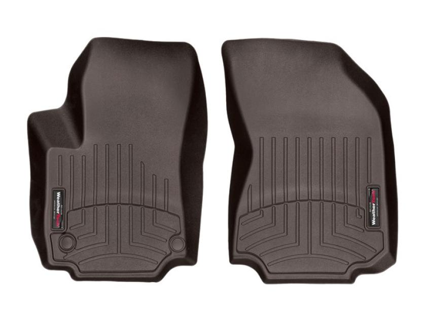 Weathertech 4712341, Floor Liner, DigitalFit (R), Molded Fit, Raised Channels With A Lower Reservoir, Cocoa, High-Density Tri-Extruded Material, 2 Piece