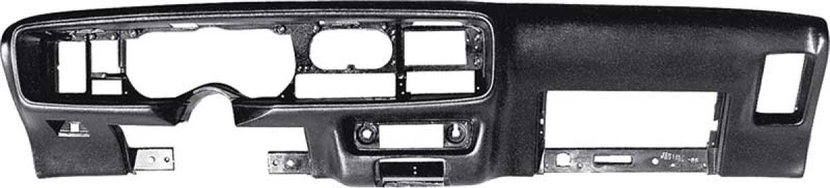 1970-77 Pontiac Firebird, Trans Am, Padded Dash, OE Style, Black