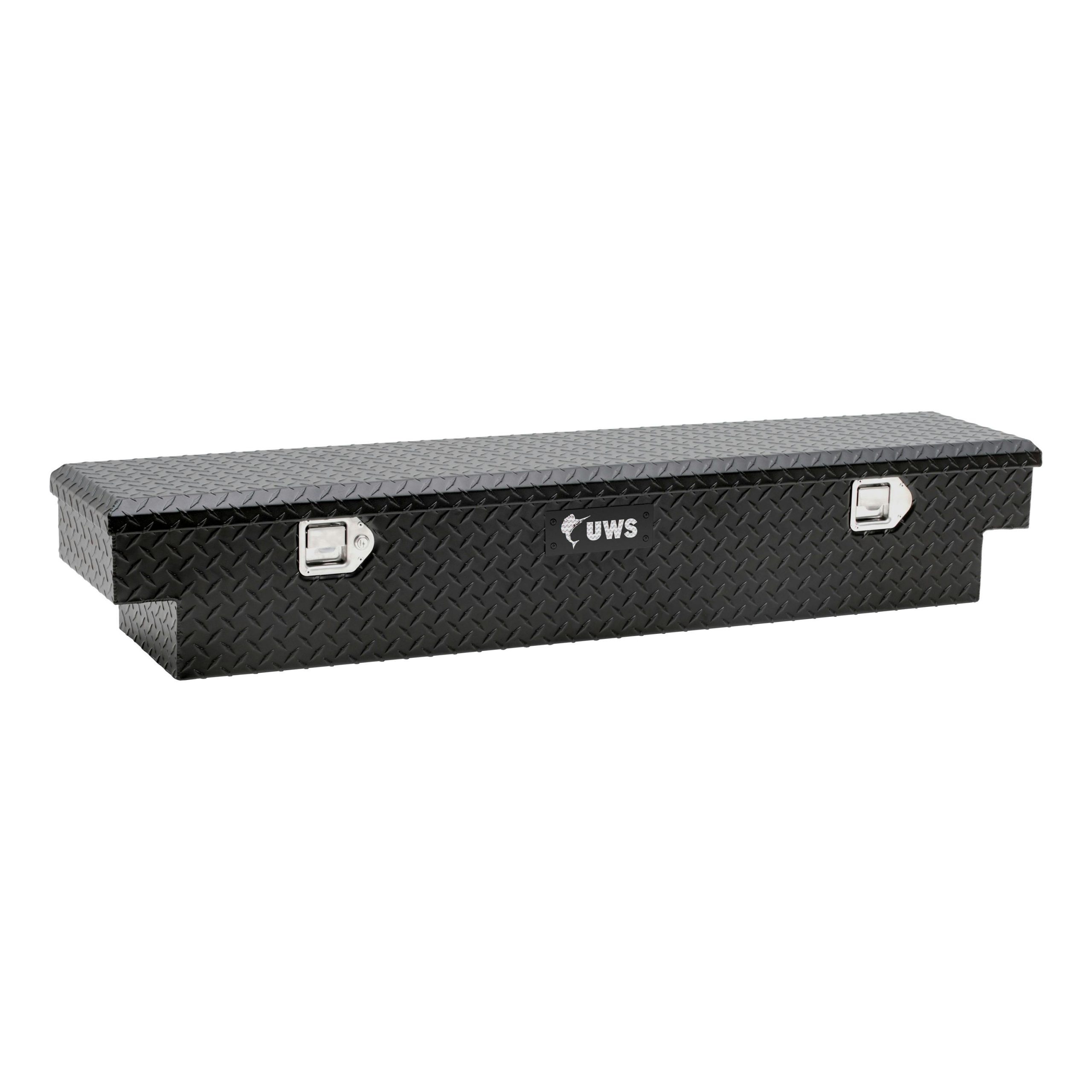 UWS 8500000 Matte Black Aluminum UTV Tool Box-Polaris (LTL Shipping Only)