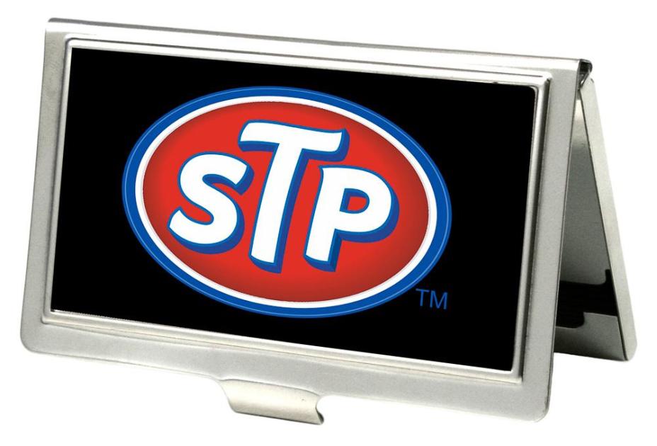 Business Card Holder - SMALL - STP Logo FCGBlack/Blue/White/Red
